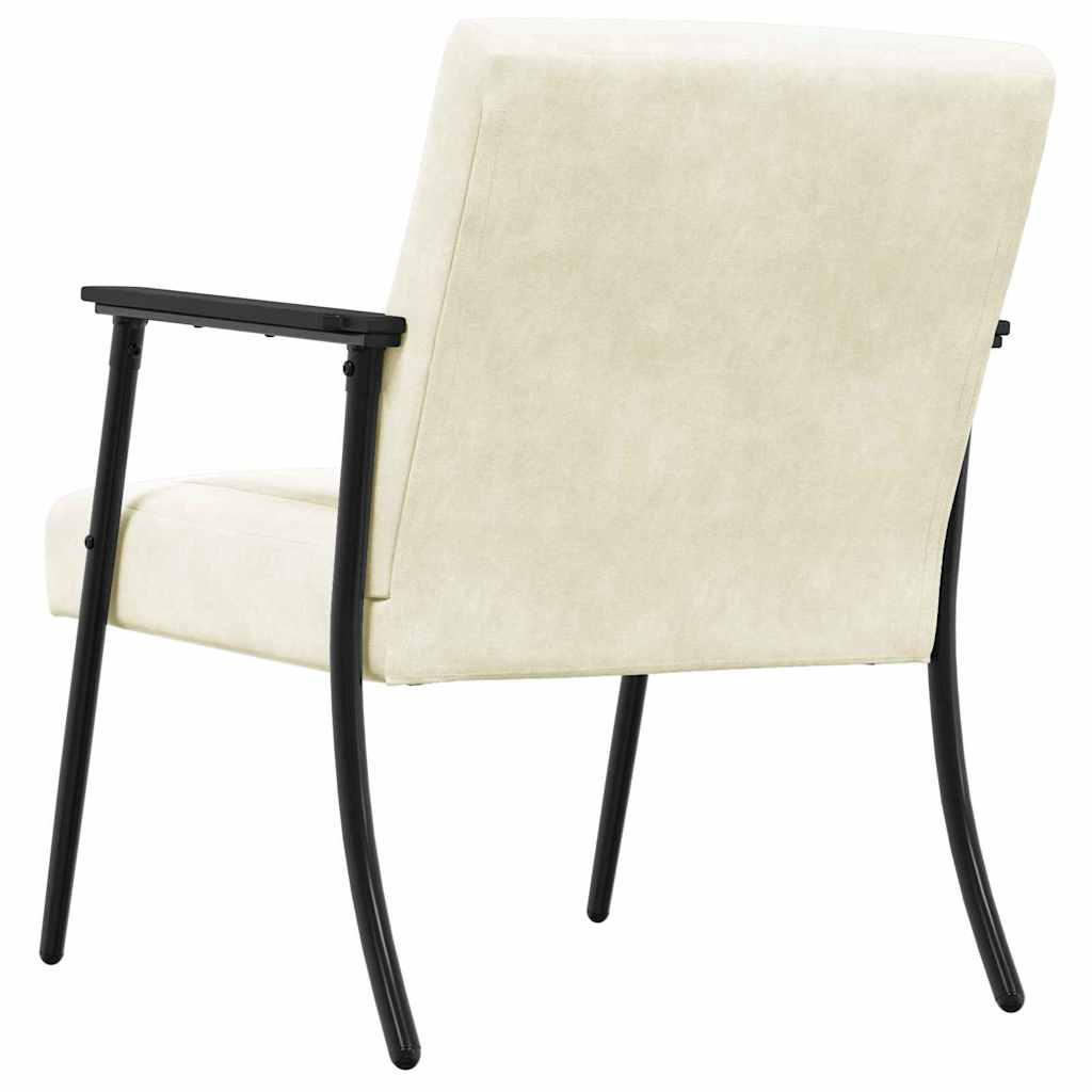 fotelja Krema 59 x 75 x 78 cm Baršun