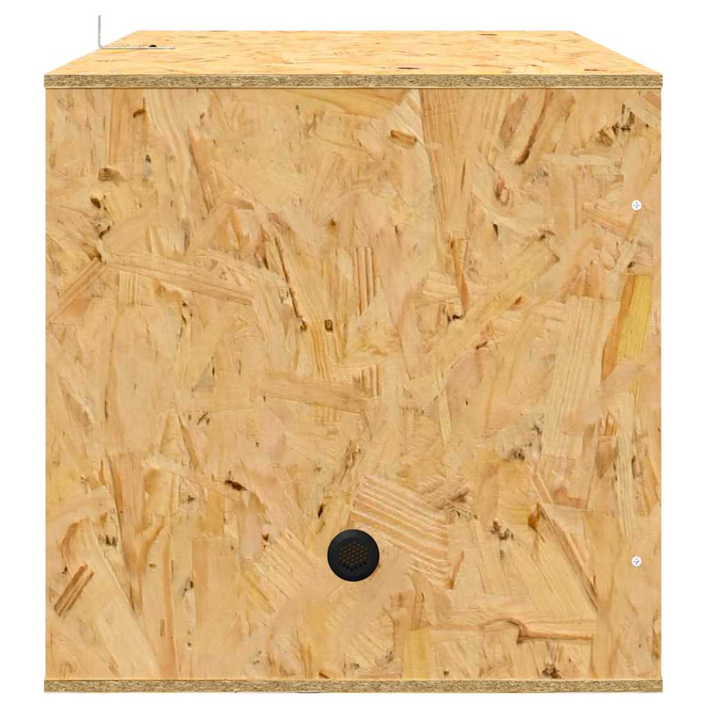 Terarij Smeđa 80 x 50 x 50 cm OSB