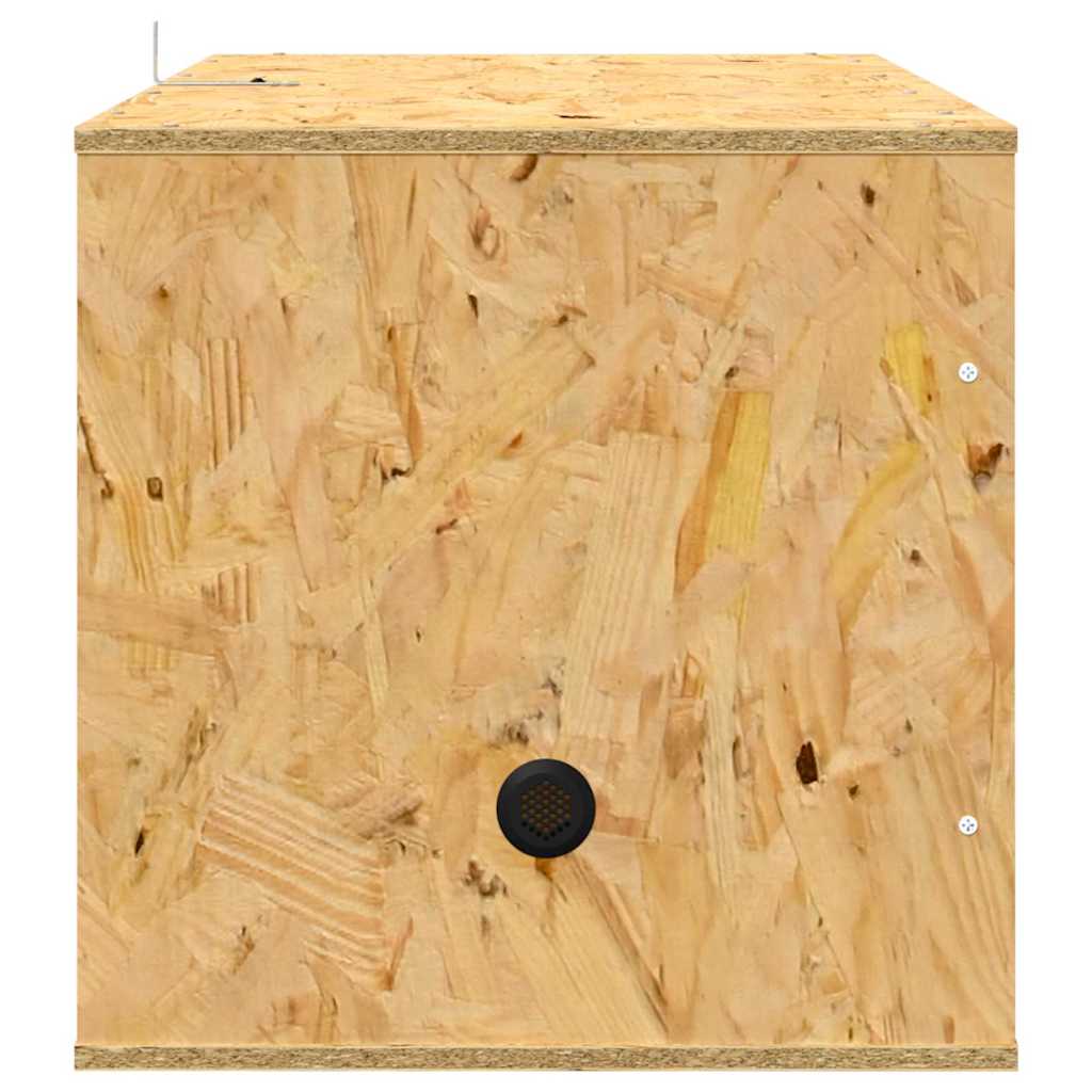 Terarij Smeđa 80 x 40 x 40 cm OSB