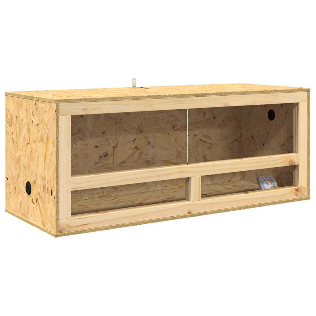Terarij Smeđa 100 x 40 x 40 cm OSB