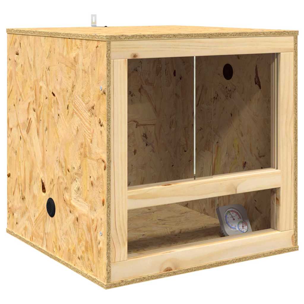 Terarij Smeđa 50 x 50 x 50 cm OSB