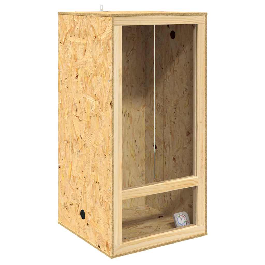 Terarij Smeđa 50 x 50 x 100 cm OSB