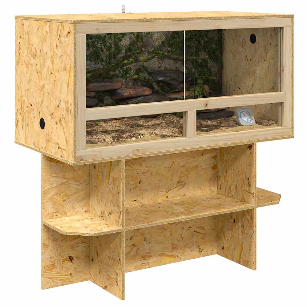 Osnovica za terarij Smeđa 100 x 50 x 50 cm OSB