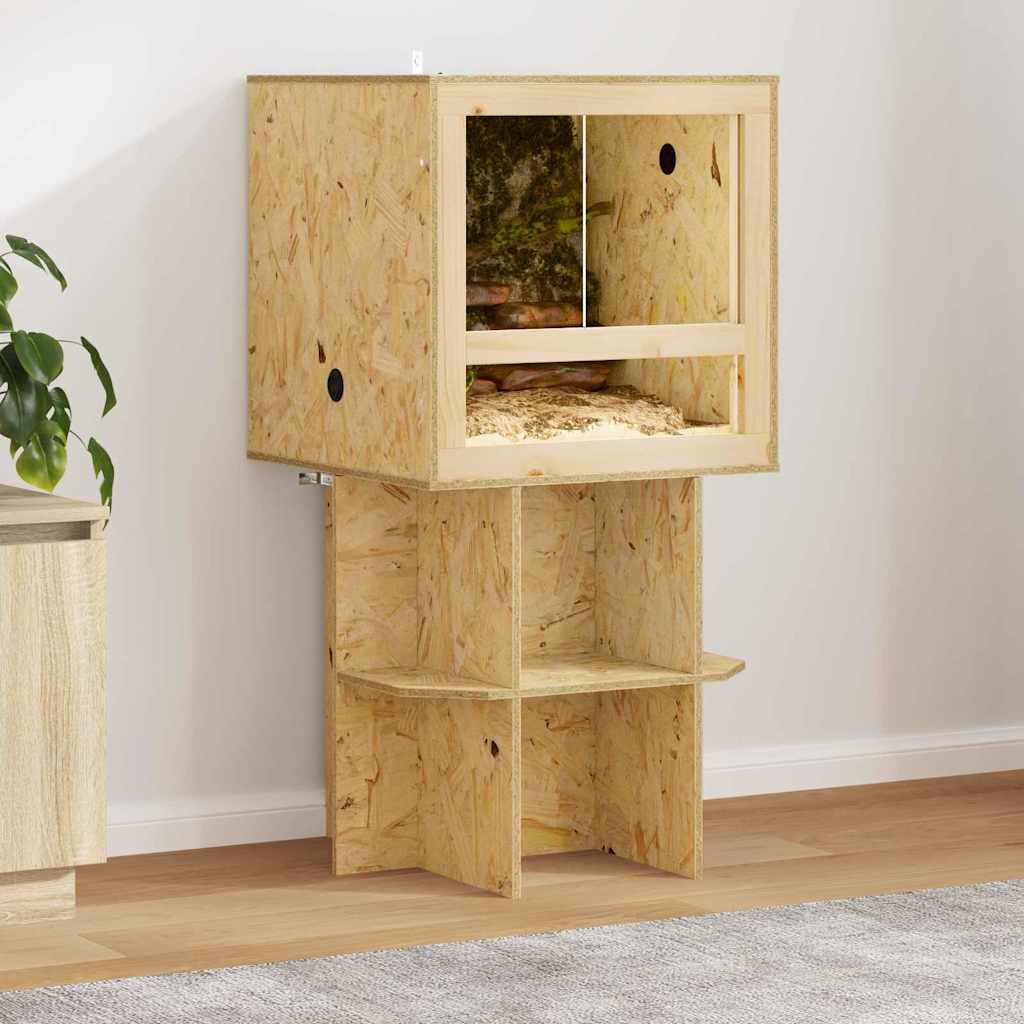 Osnovica za terarij Smeđa 50 x 50 x 50 cm OSB
