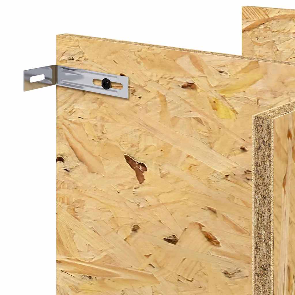 Osnovica za terarij s policom Smeđa 40 x 40 x 50 cm OSB
