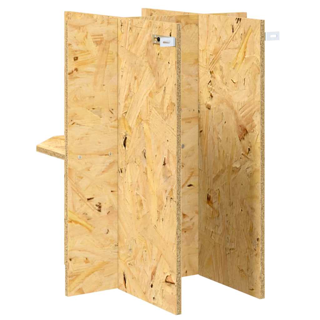 Osnovica za terarij s policom Smeđa 40 x 40 x 50 cm OSB