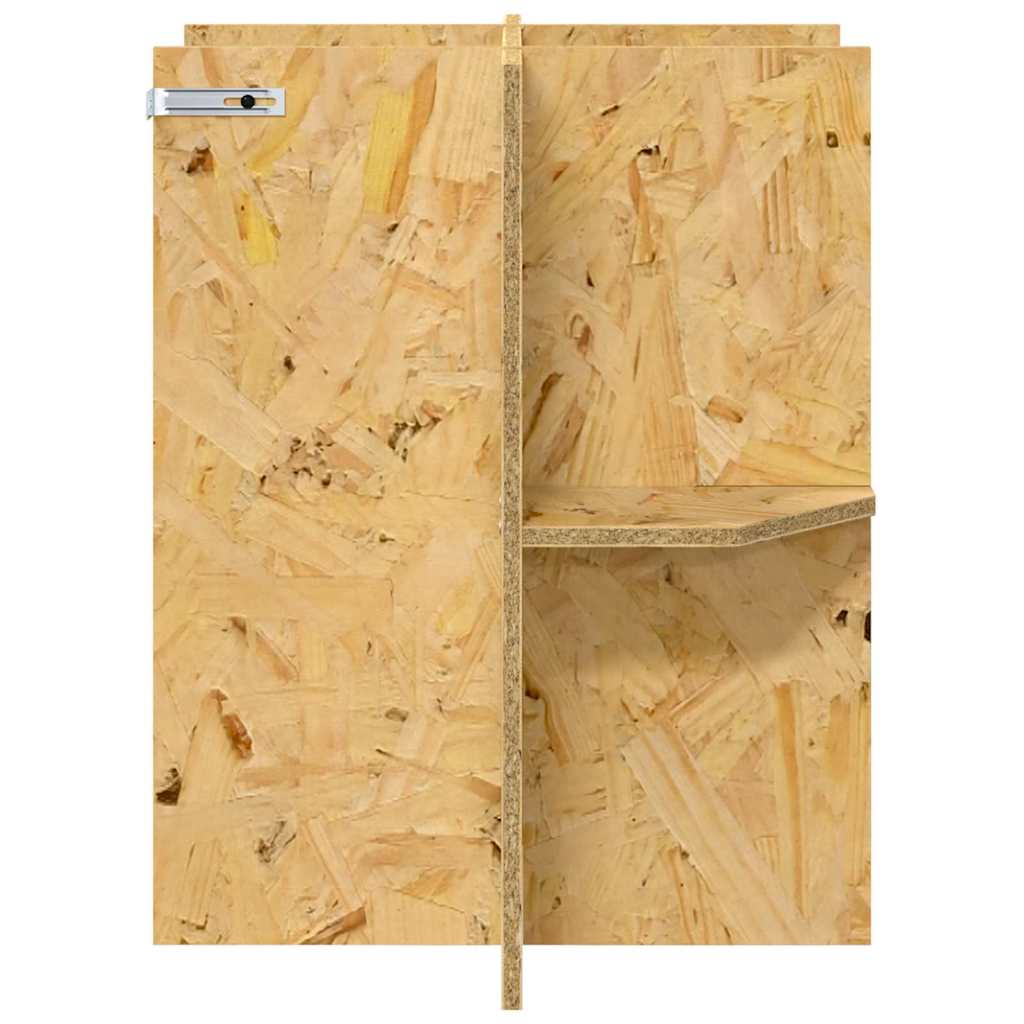 Osnovica za terarij s policom Smeđa 40 x 40 x 50 cm OSB