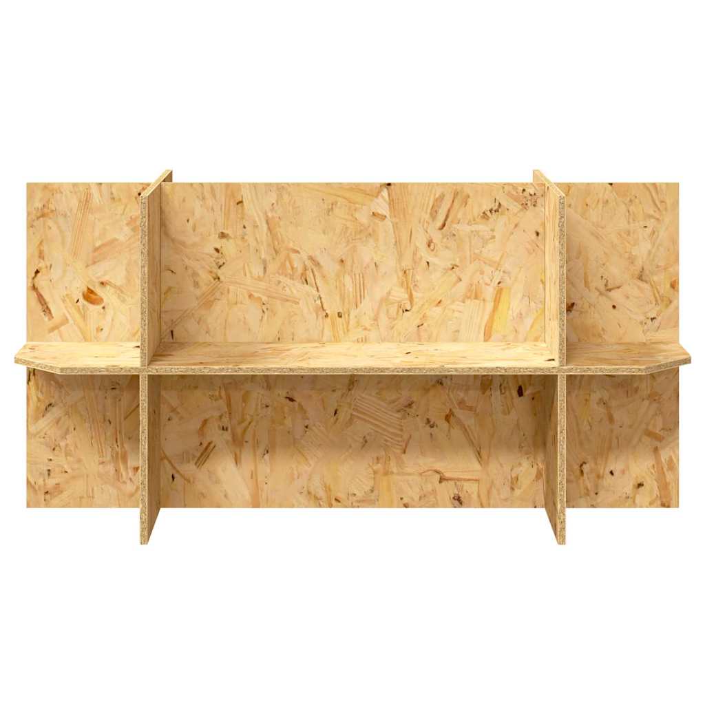 Osnovica za terarij s policom Smeđa 100 x 40 x 50 cm OSB