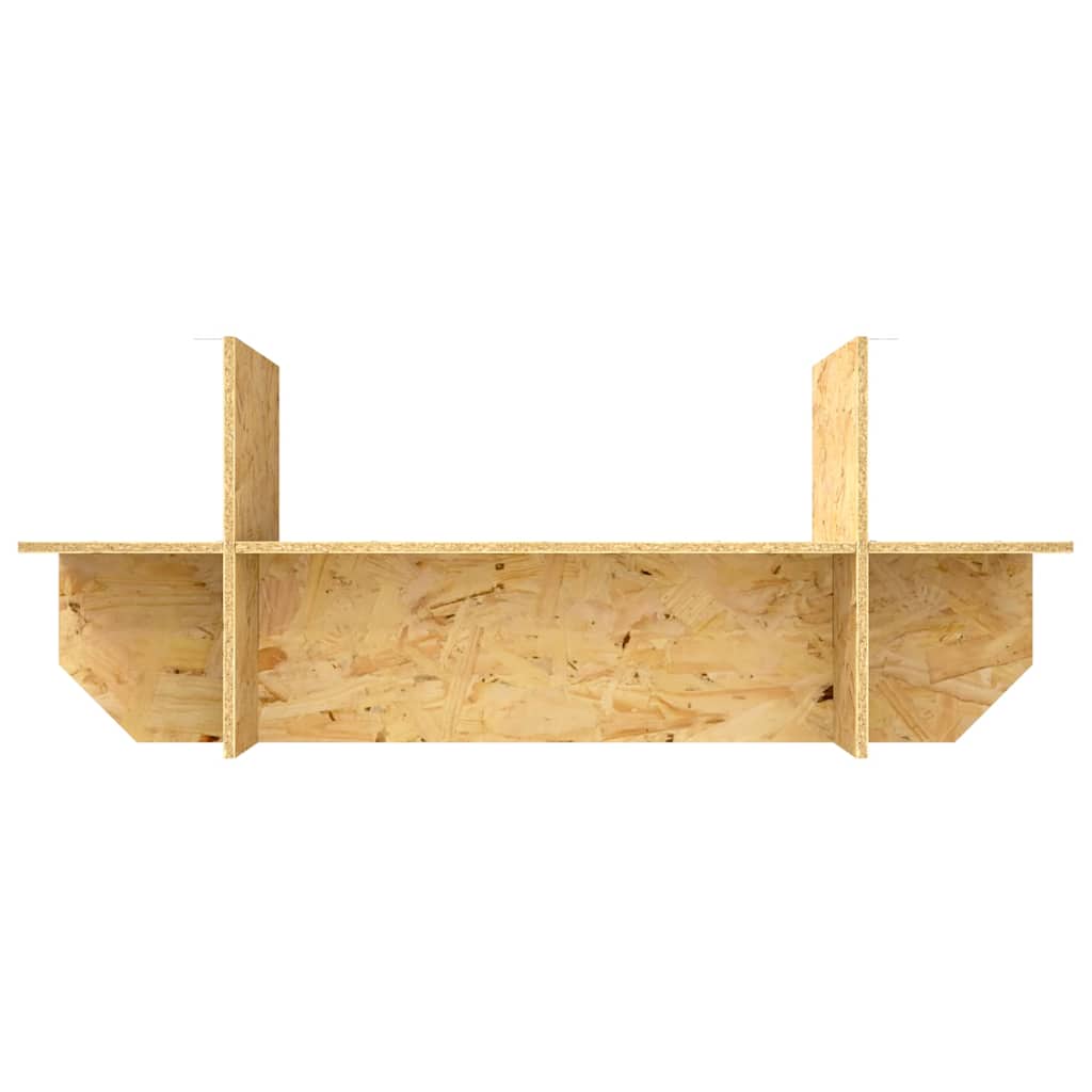 Osnovica za terarij s policom Smeđa 100 x 40 x 50 cm OSB