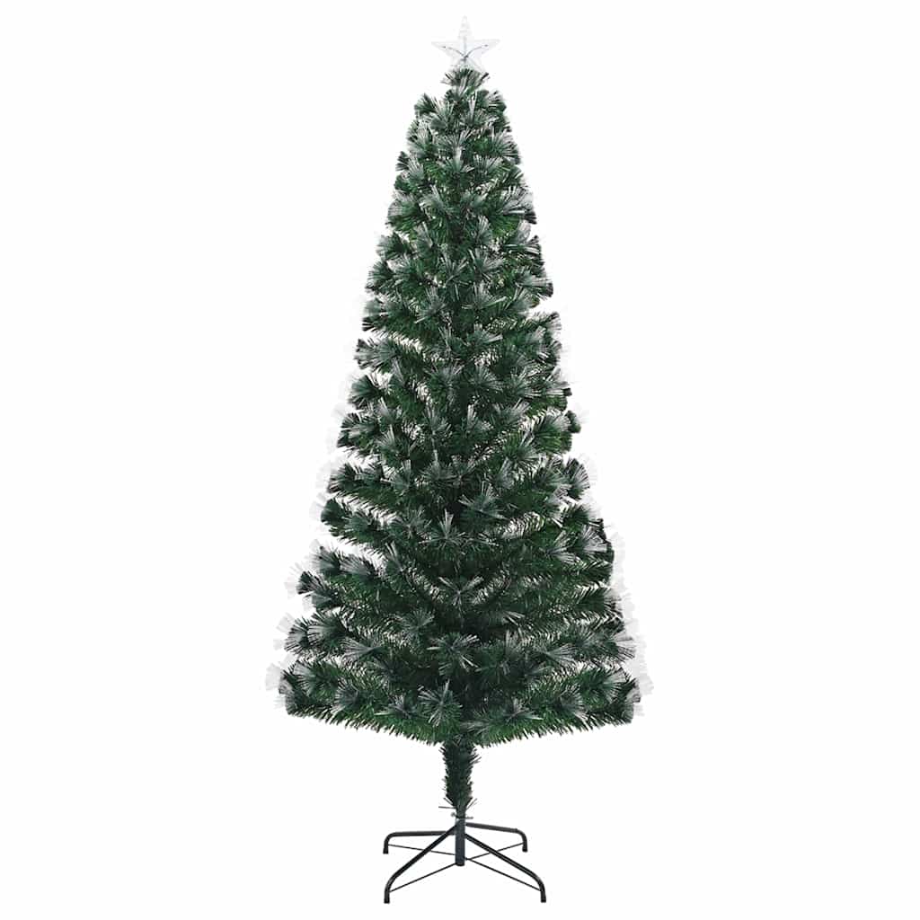 Umjetno božićno drvce s 300 LED svjetlima Zelena 240 cm PVC