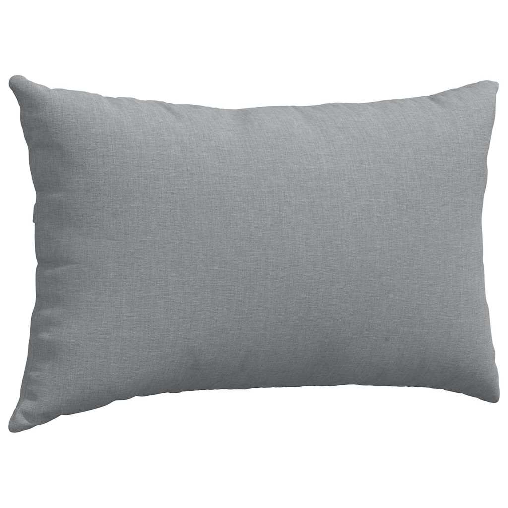Jastučići za sofu 2 pcs Svijetlo siva 50 x 30 cm tkanina