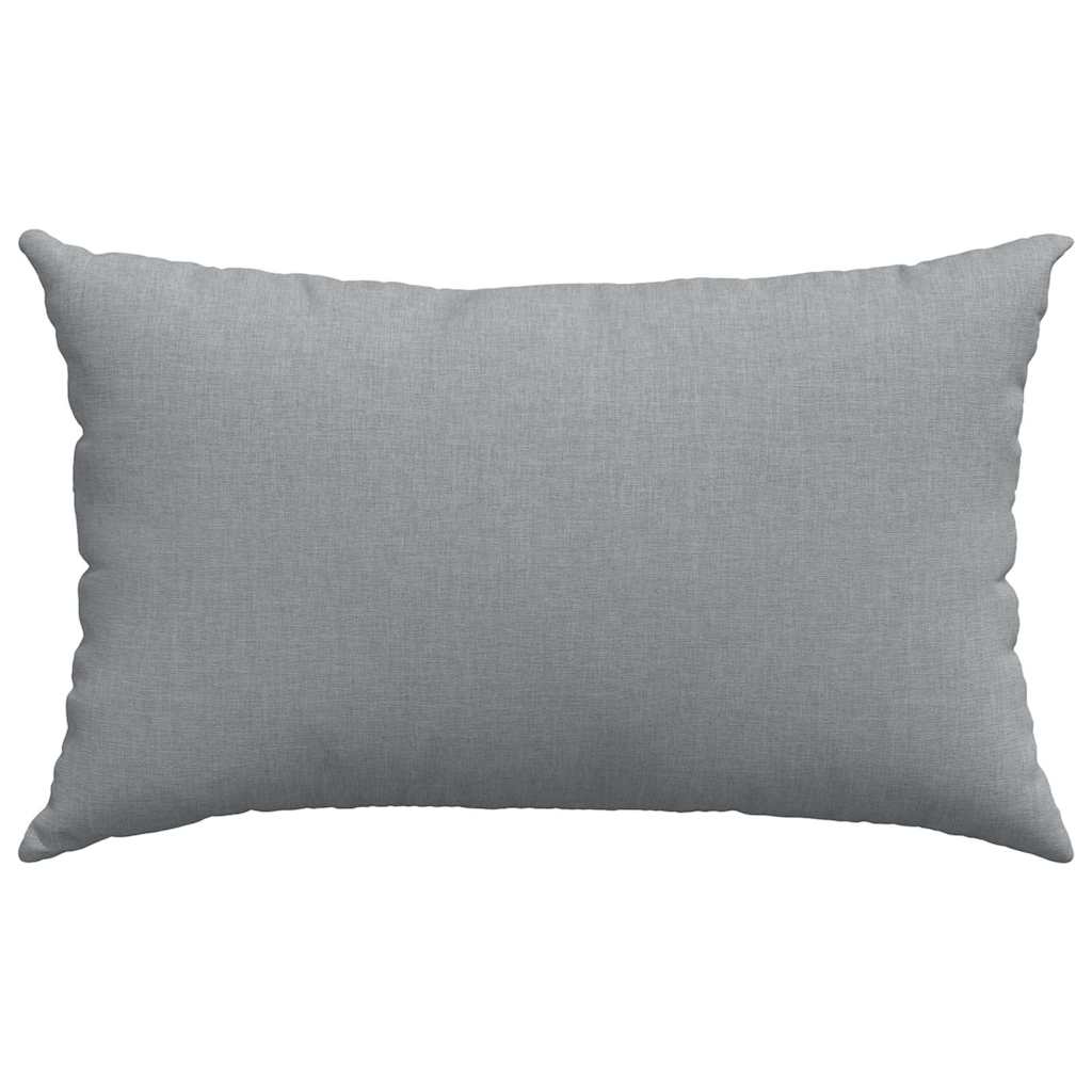 Jastučići za sofu 2 pcs Svijetlo siva 50 x 30 cm tkanina