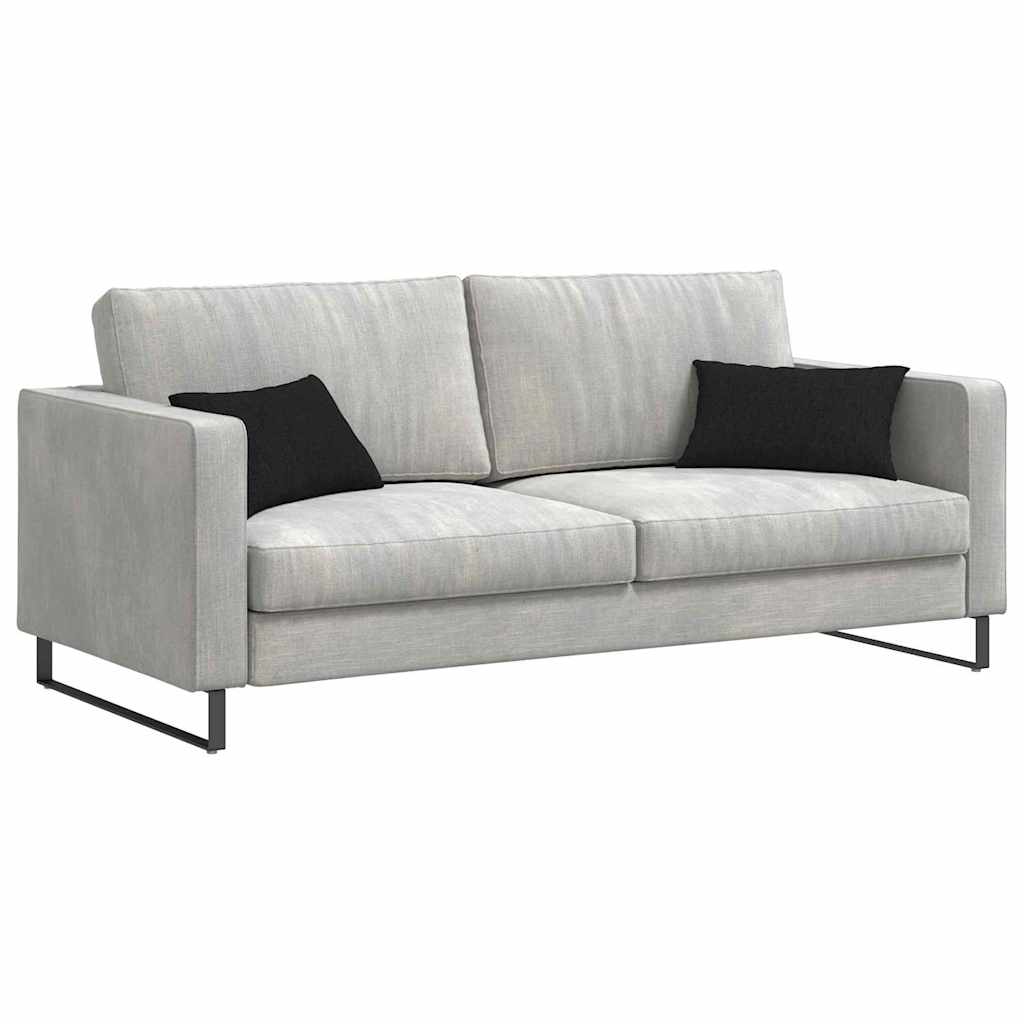 Jastučići za sofu 2 pcs Crna 50 x 30 cm tkanina
