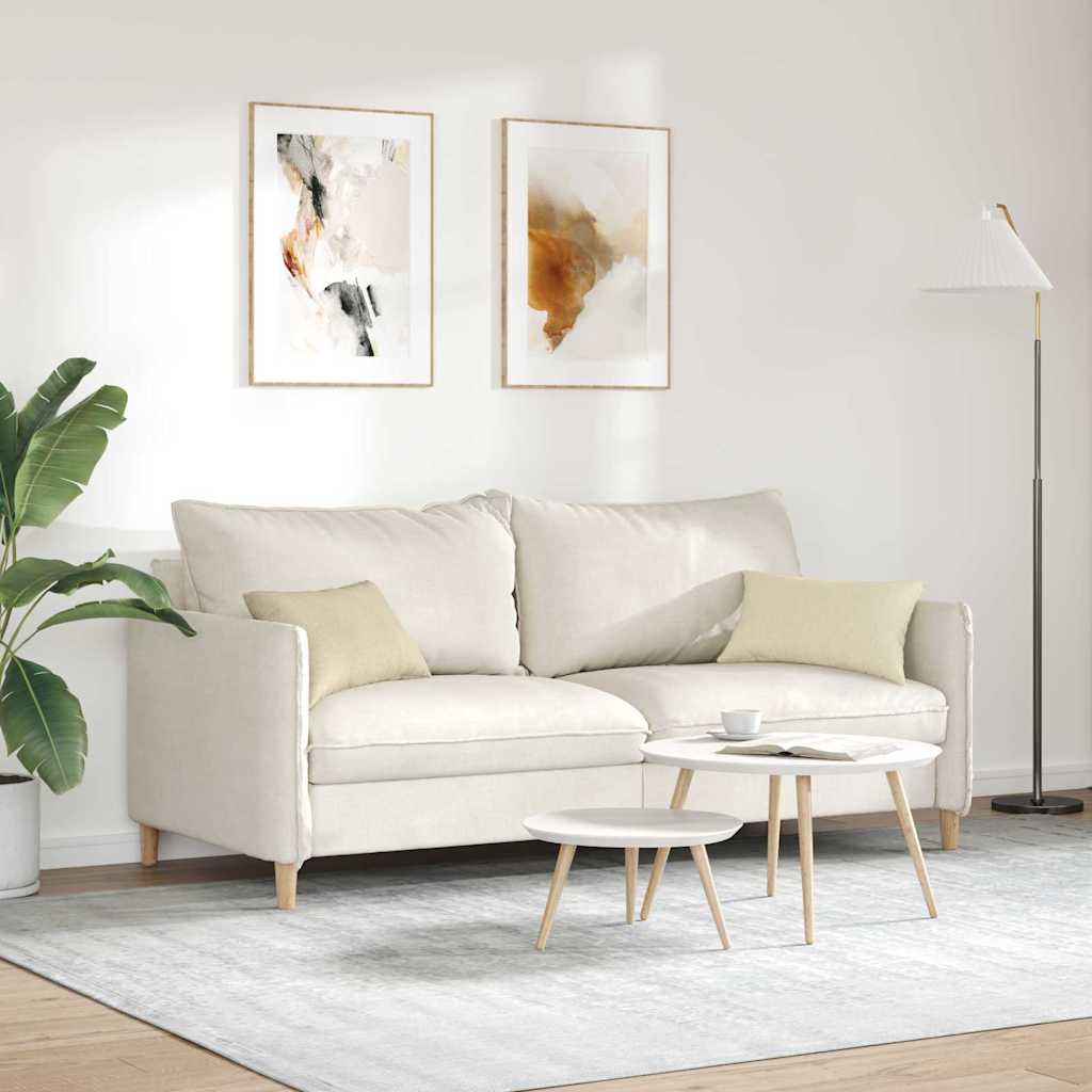 Jastučići za sofu 2 pcs Krema 50 x 30 cm tkanina