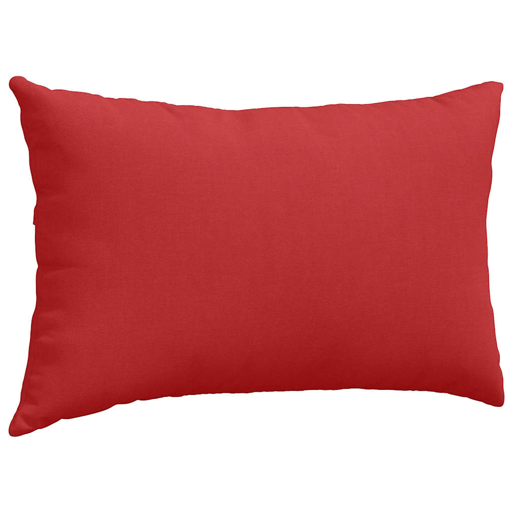Jastučići za sofu 2 pcs Crvena 50 x 30 cm tkanina