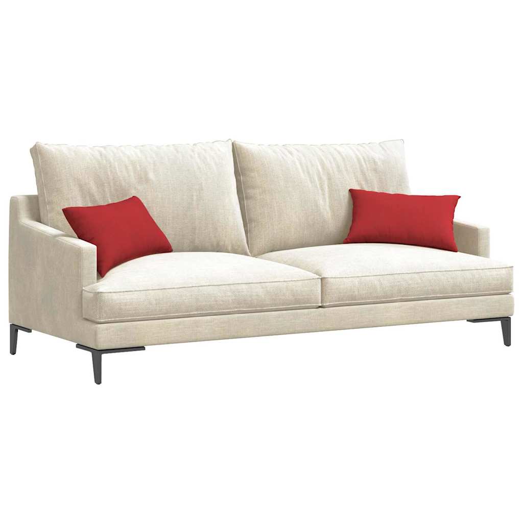 Jastučići za sofu 2 pcs Crvena 50 x 30 cm tkanina