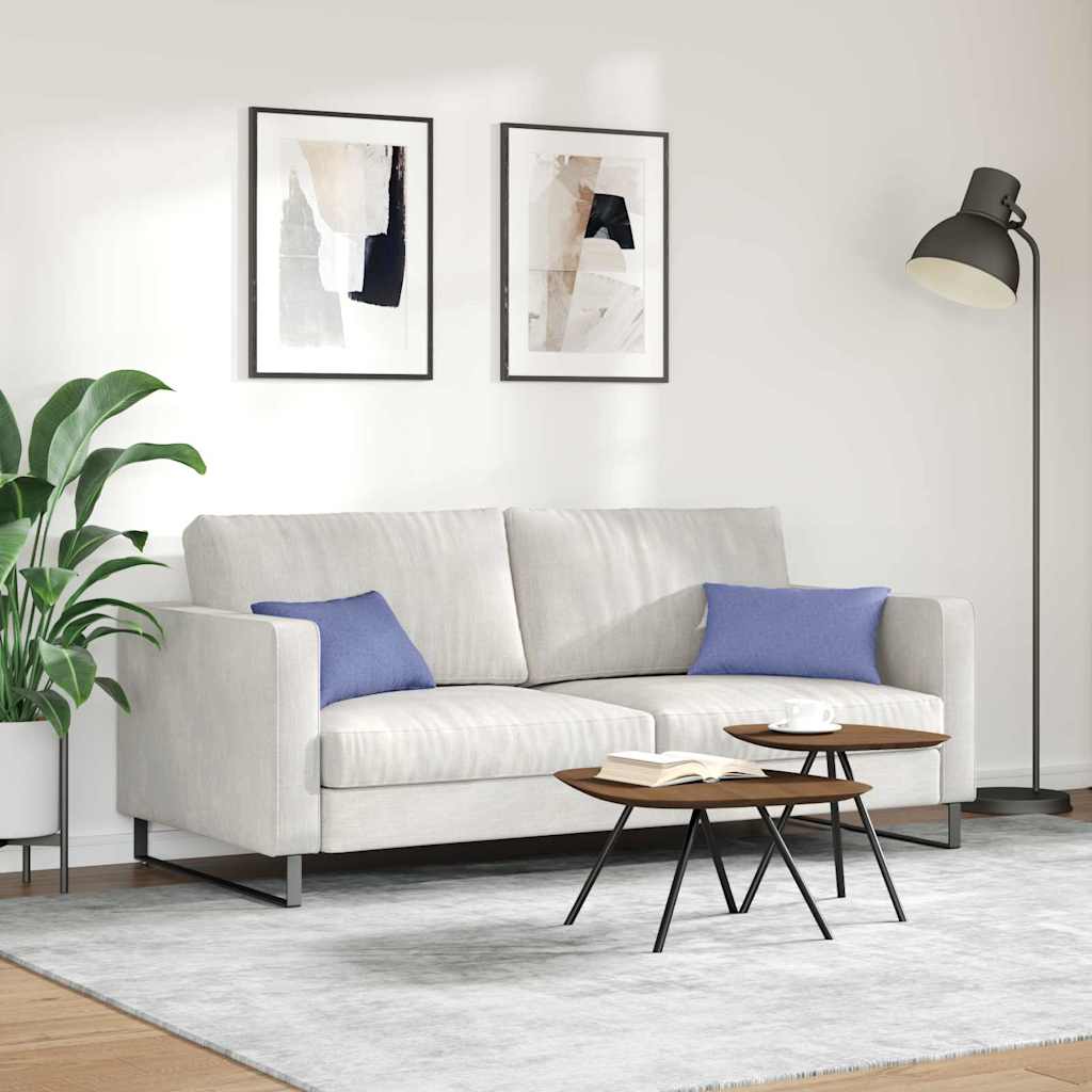 Jastučići za sofu 2 pcs Traper plava 50 x 30 cm tkanina