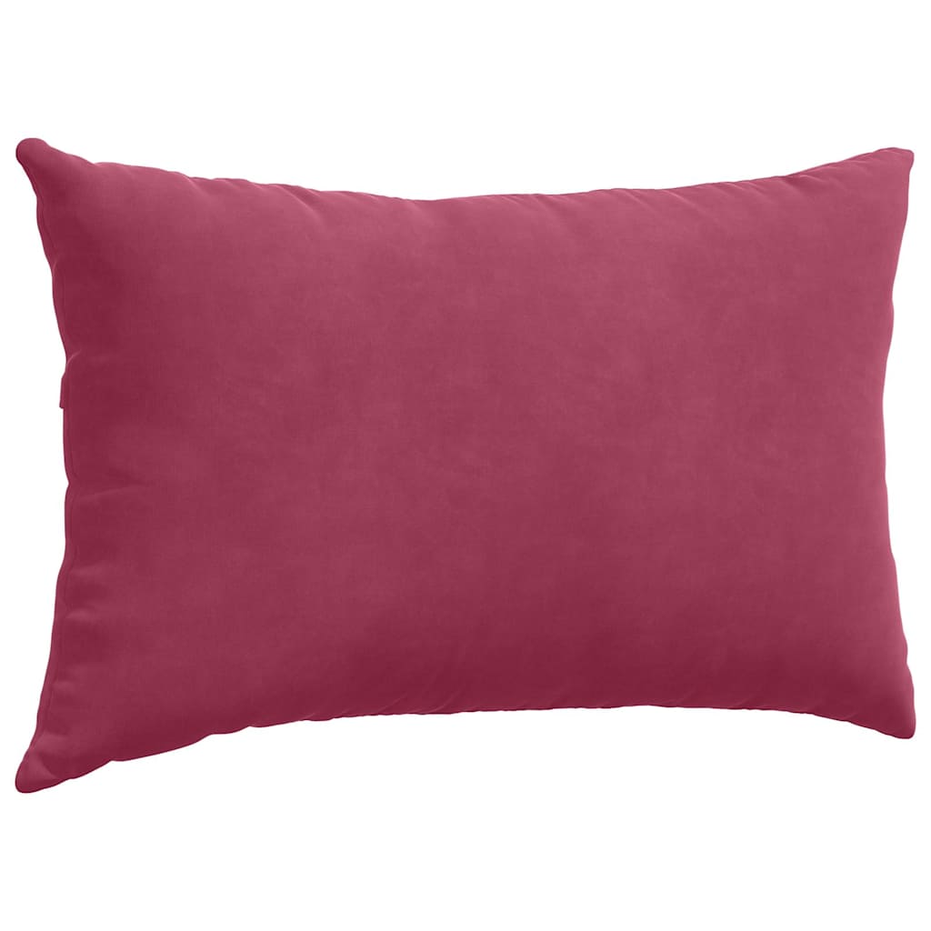 Jastučići za sofu 2 pcs boja crnog vina 50 x 30 cm