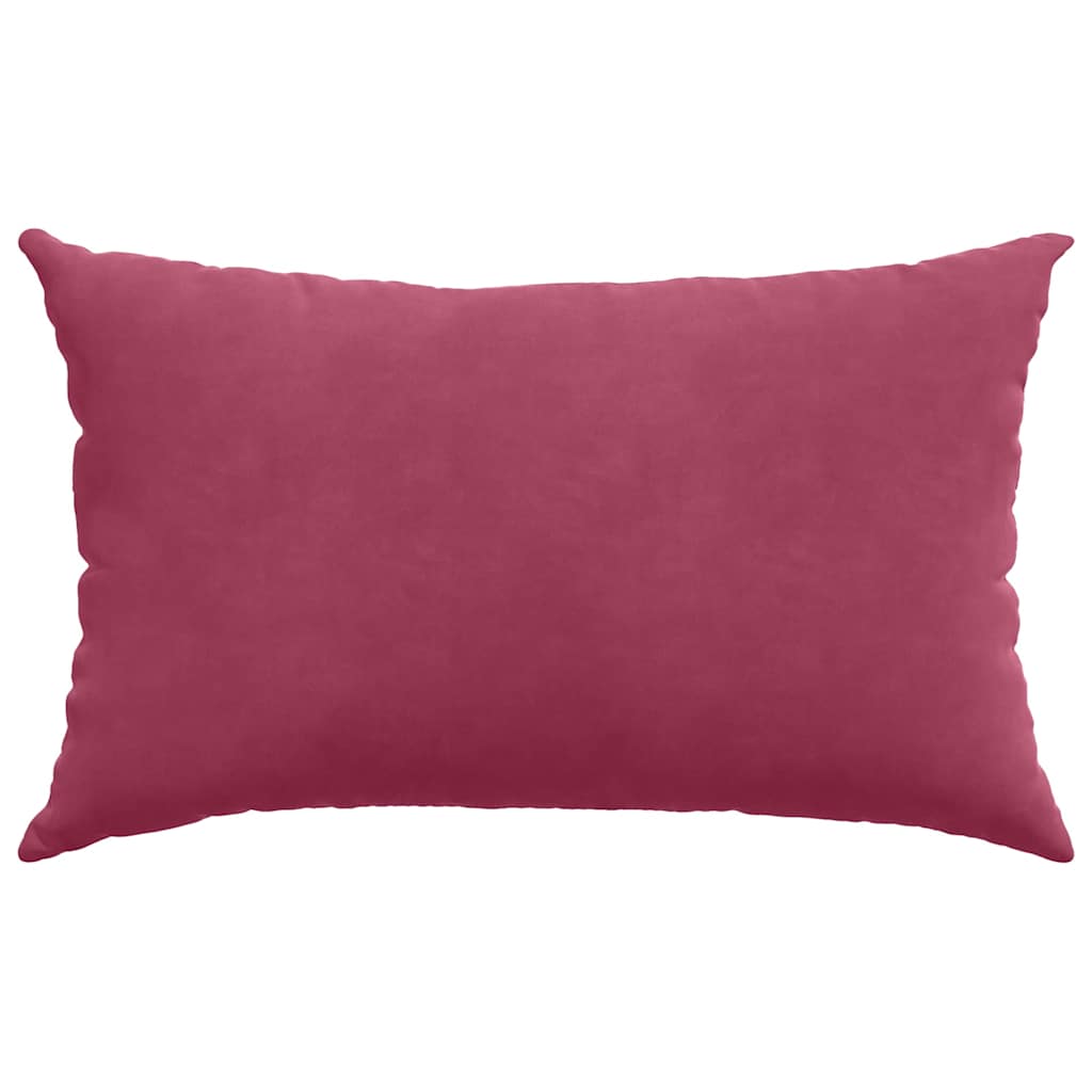 Jastučići za sofu 2 pcs boja crnog vina 50 x 30 cm