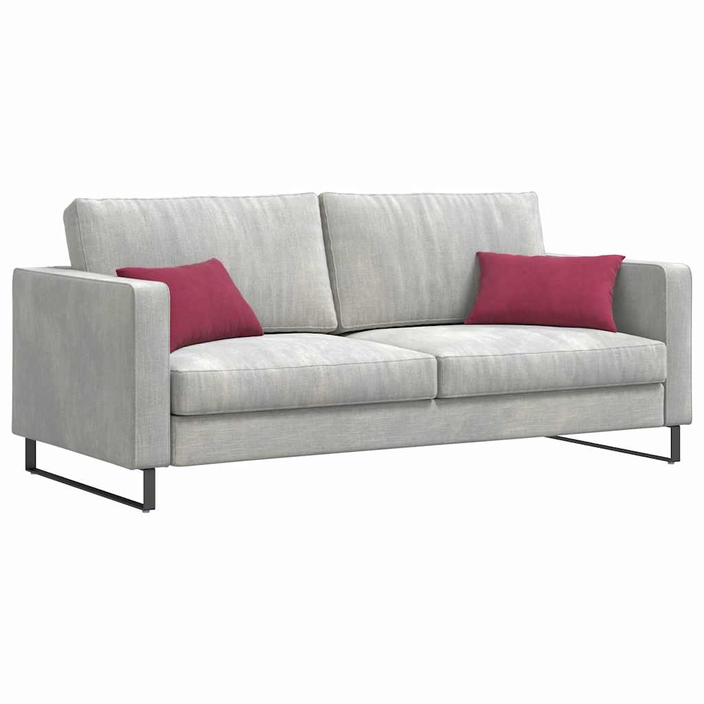 Jastučići za sofu 2 pcs boja crnog vina 50 x 30 cm
