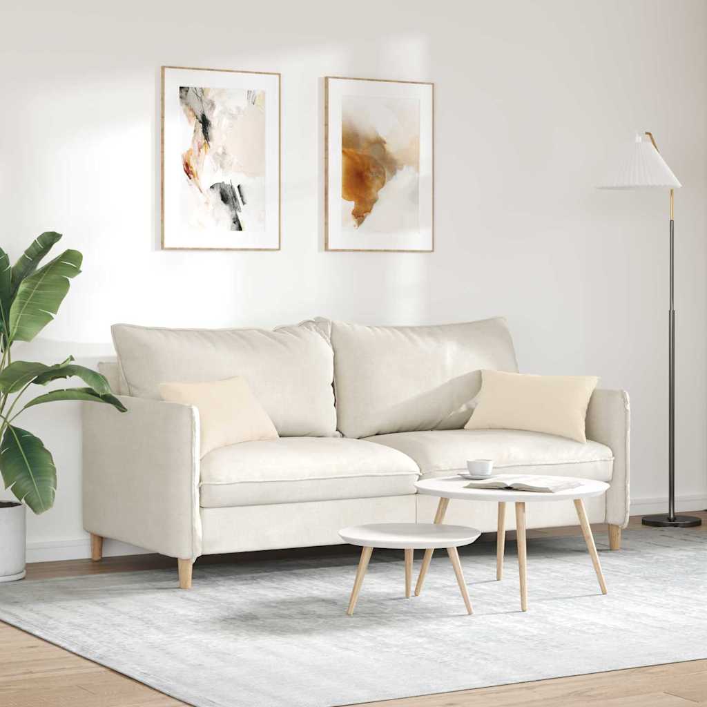 Jastučići za sofu 2 pcs Bež 50 x 30 cm tkanina