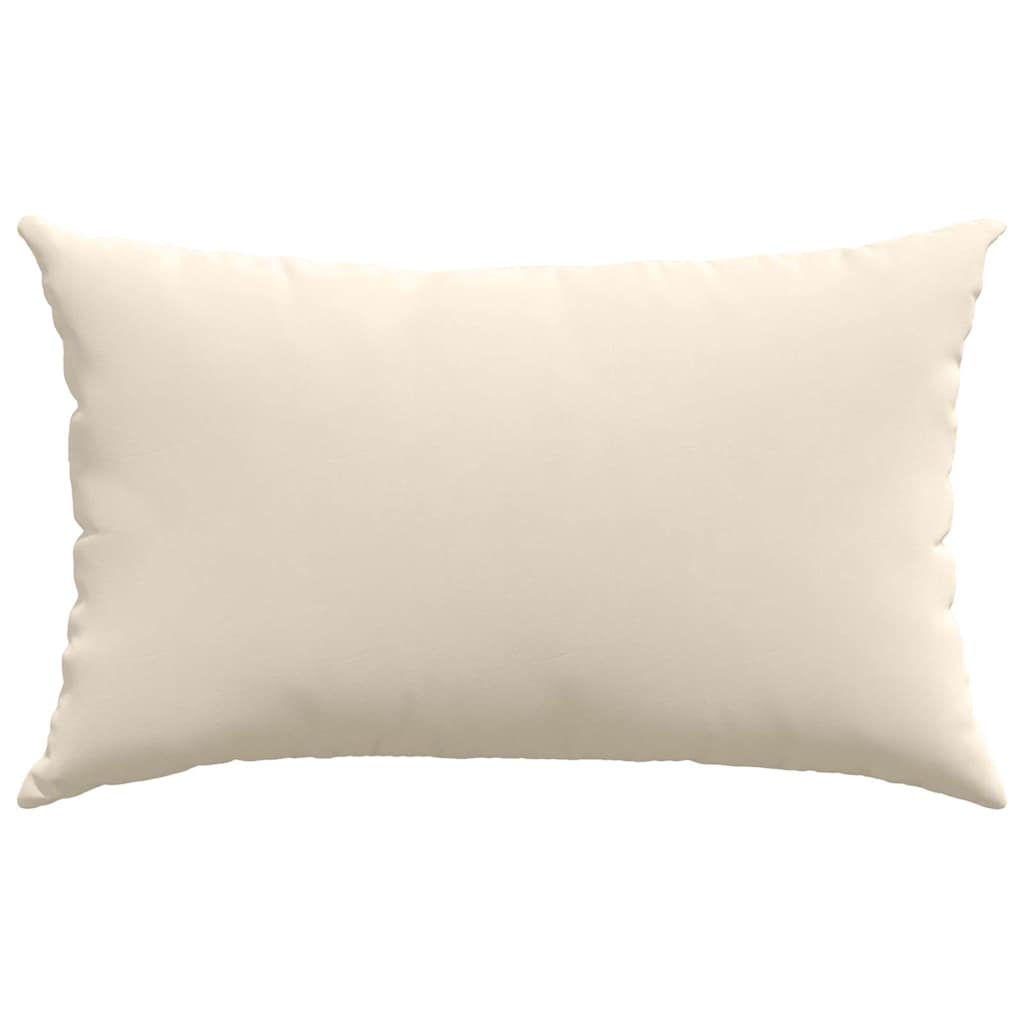 Jastučići za sofu 2 pcs Bež 50 x 30 cm tkanina