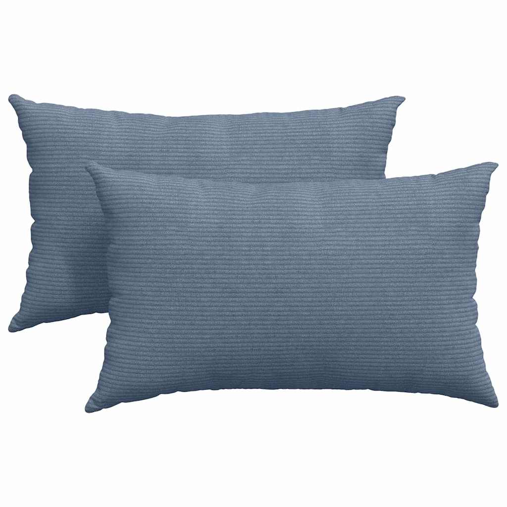 Jastučići za sofu 2 pcs Plava 50 x 30 cm Kordura tekstil