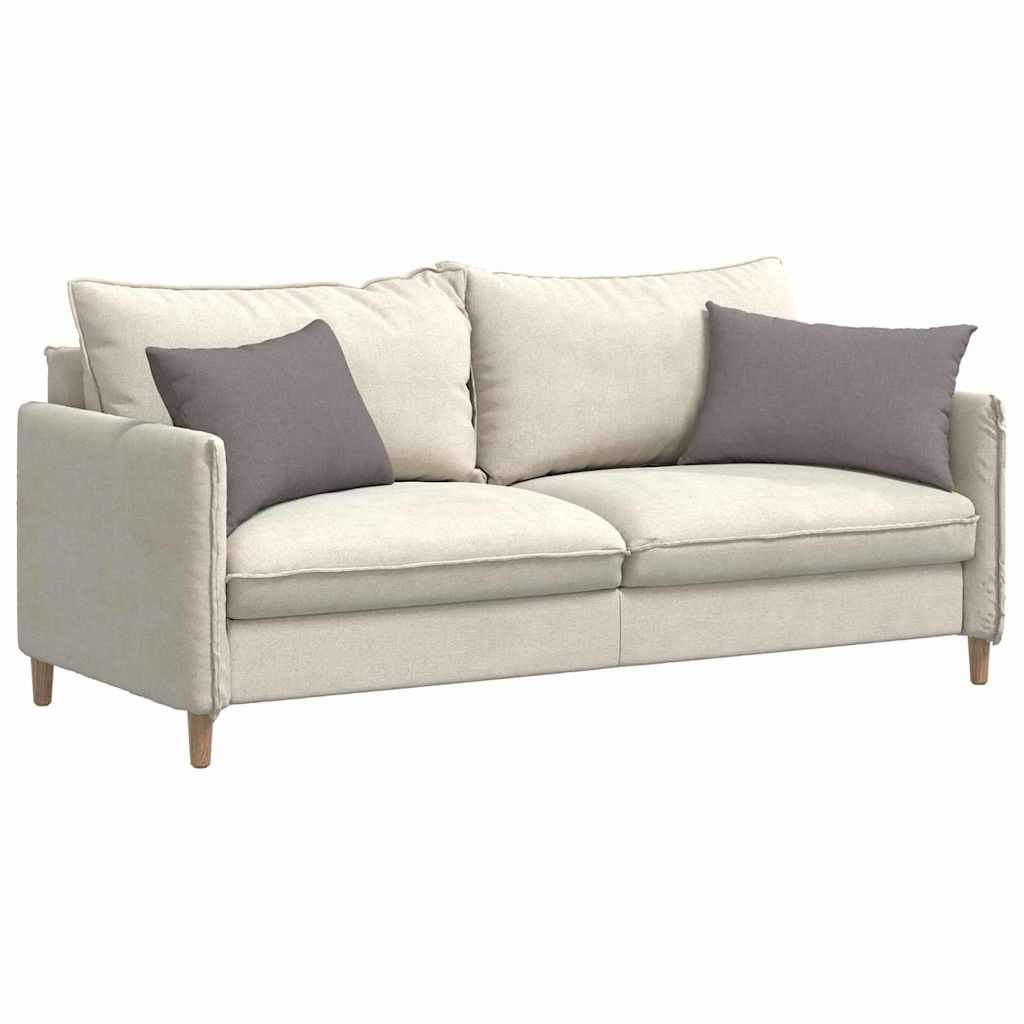 Jastučići za sofu 2 pcs Sivo-smeđa 60 x 40 cm tkanina