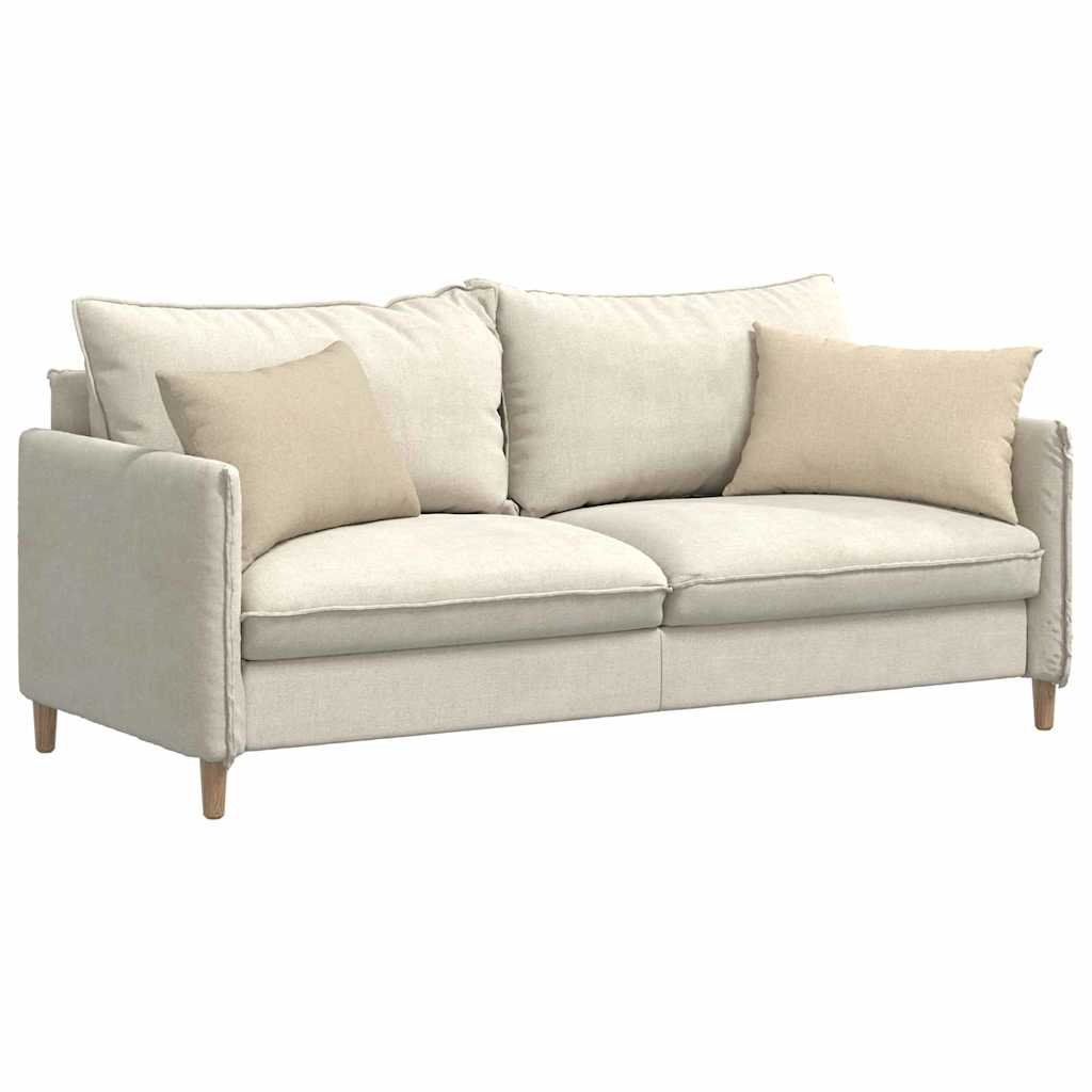 Jastučići za sofu 2 pcs Krema 60 x 40 cm tkanina