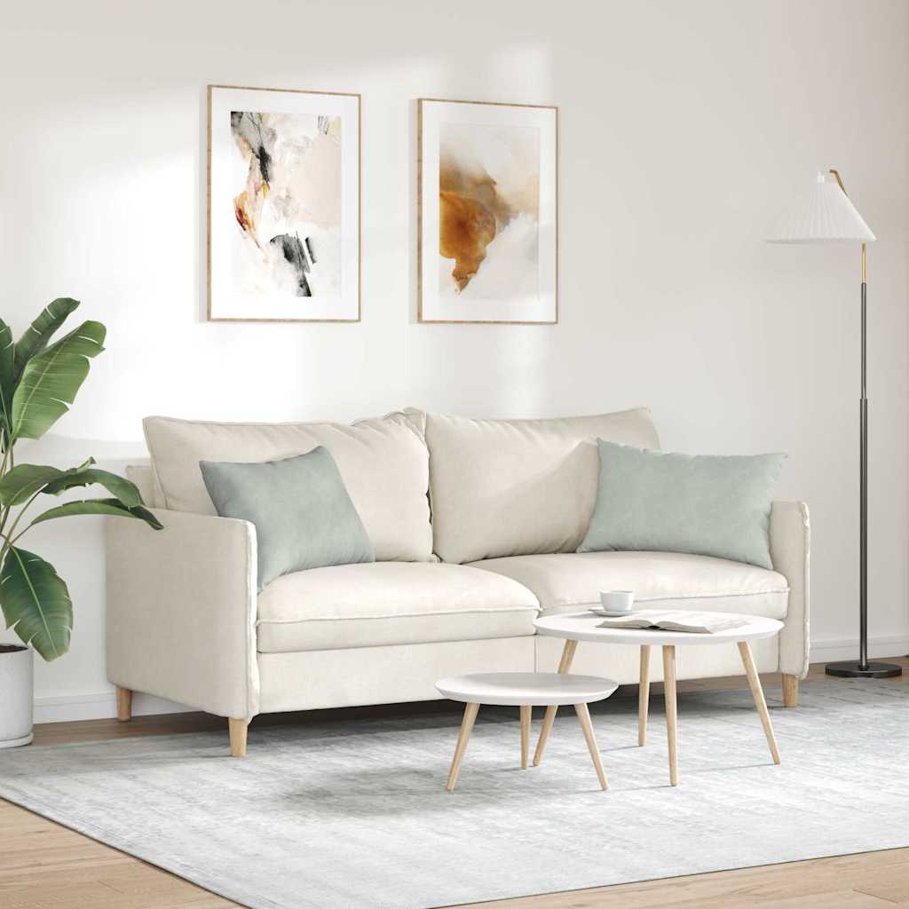 Jastučići za sofu 2 pcs Svjetlosiva 60 x 40 cm Kordura tekstil