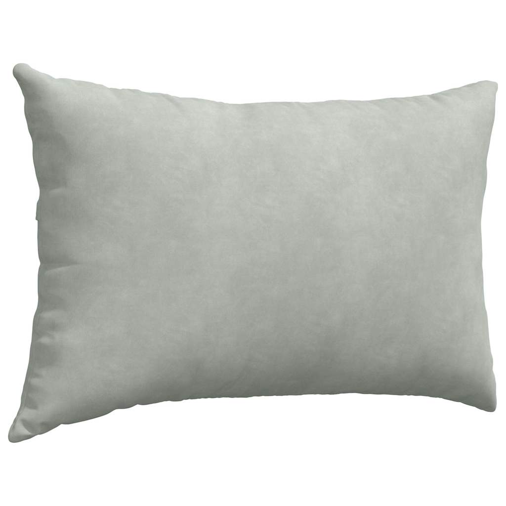 Jastučići za sofu 2 pcs Svjetlosiva 60 x 40 cm Kordura tekstil