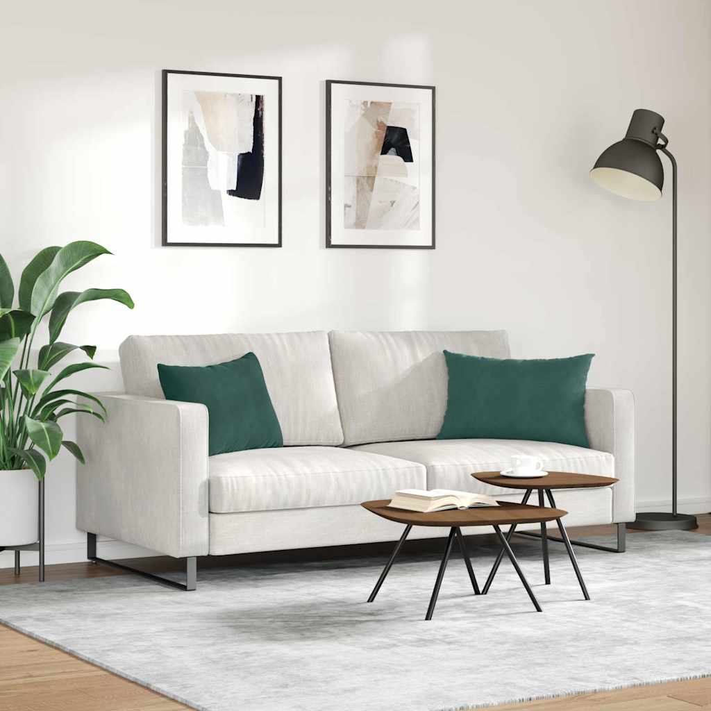 Jastučići za sofu 2 pcs Tamnozelena 60 x 40 cm Kordura tekstil