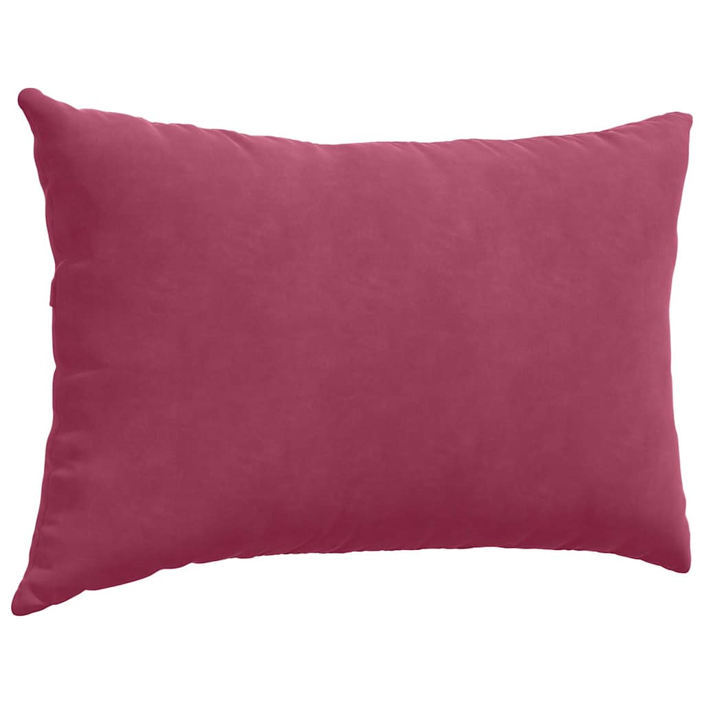 Jastučići za sofu 2 pcs Vinska crvena 60 x 40 cm