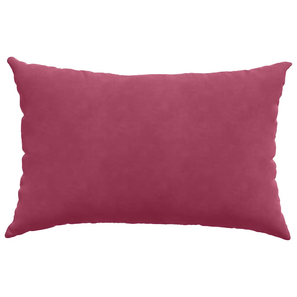 Jastučići za sofu 2 pcs Vinska crvena 60 x 40 cm