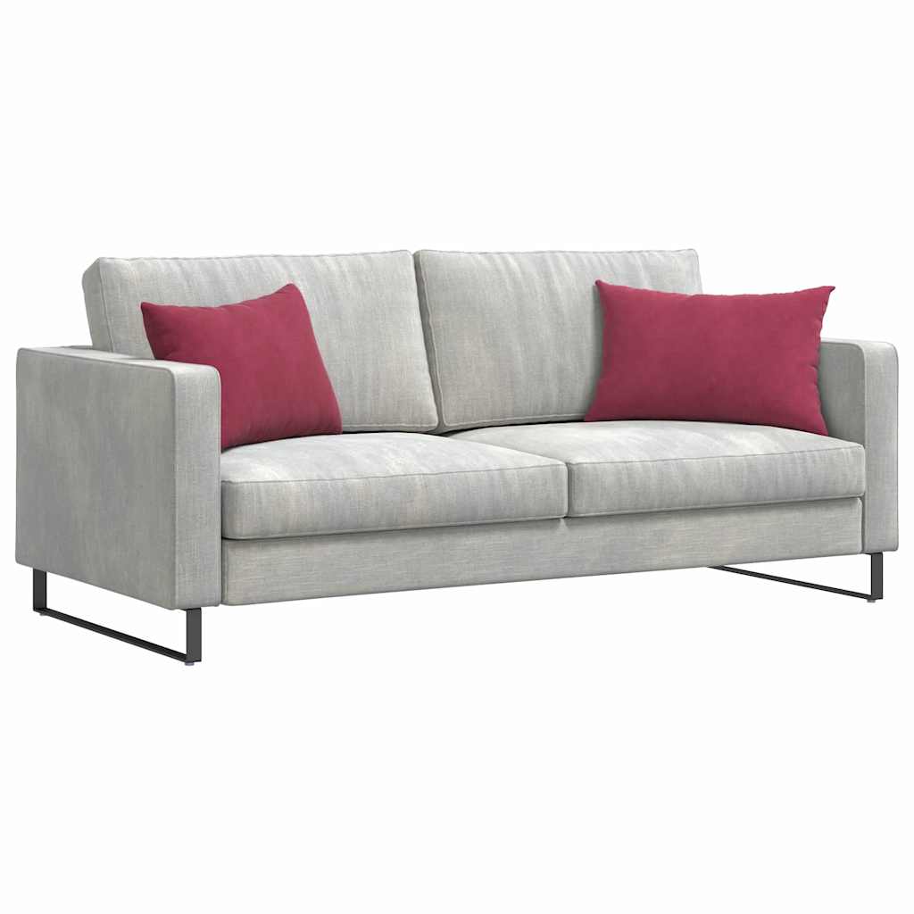 Jastučići za sofu 2 pcs Vinska crvena 60 x 40 cm