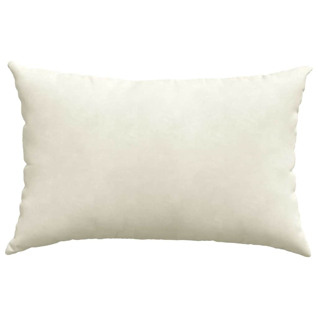 Jastučići za sofu 2 pcs Krema 60 x 40 cm Kordura tekstil