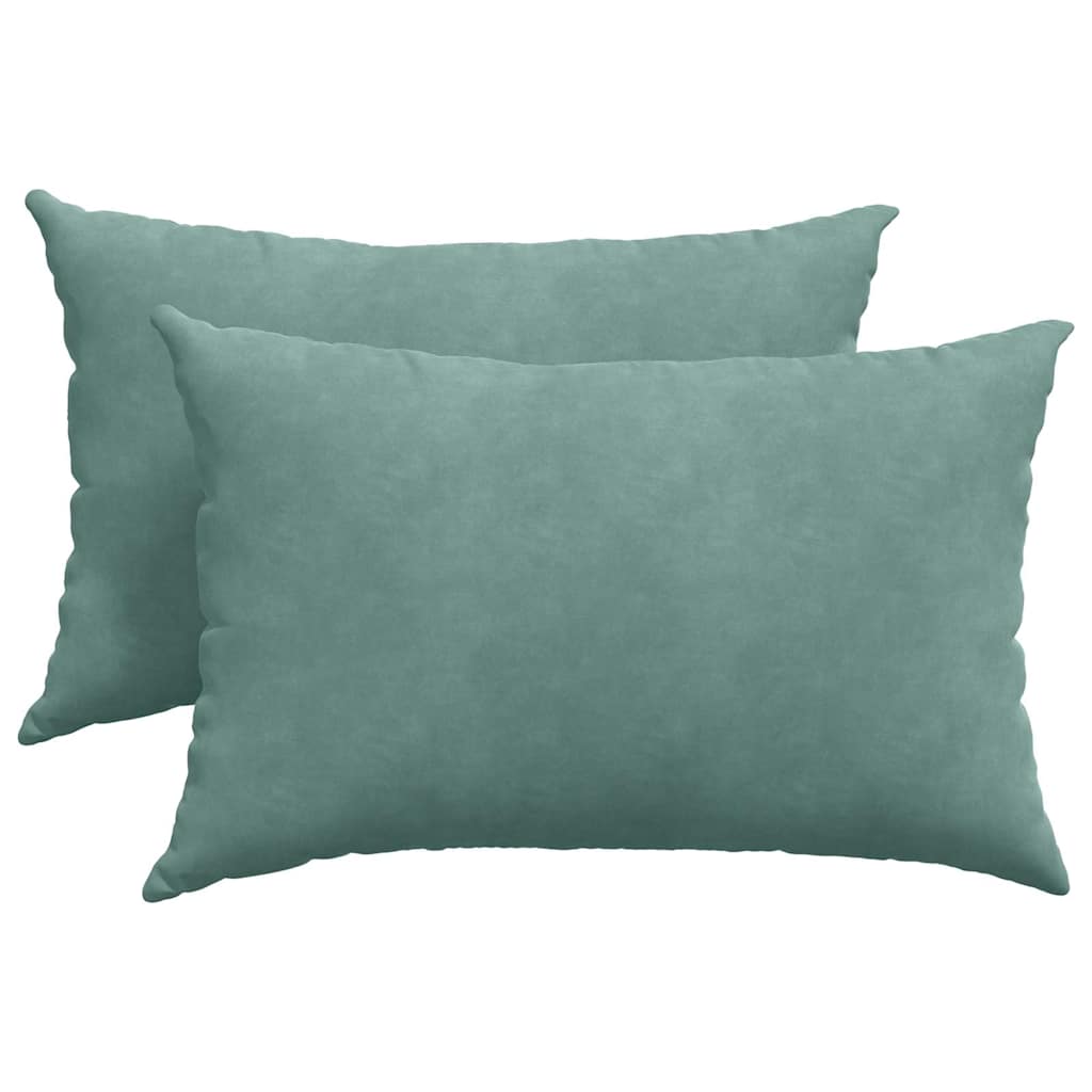 Jastučići za sofu 2 pcs Morska zelena 60 x 40 cm