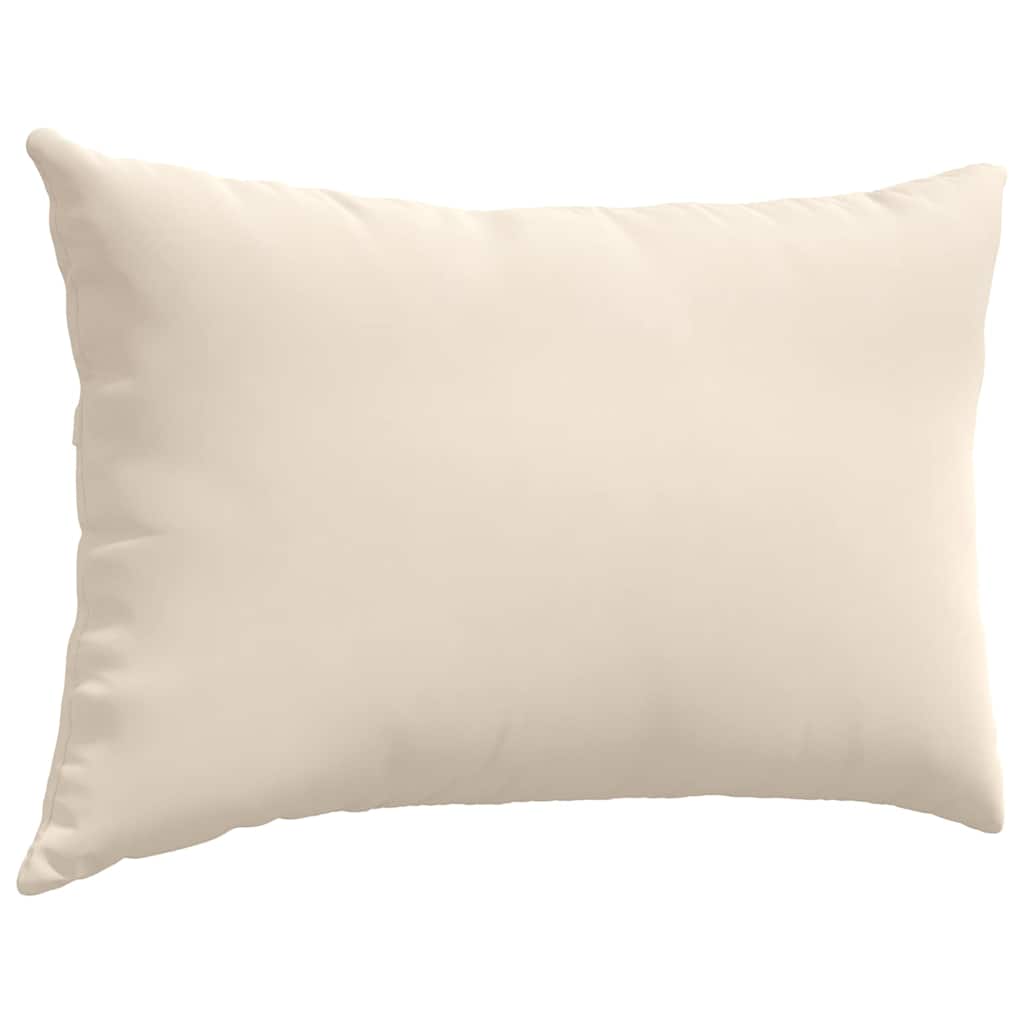 Jastučići za sofu 2 pcs Bež 60 x 40 cm tkanina