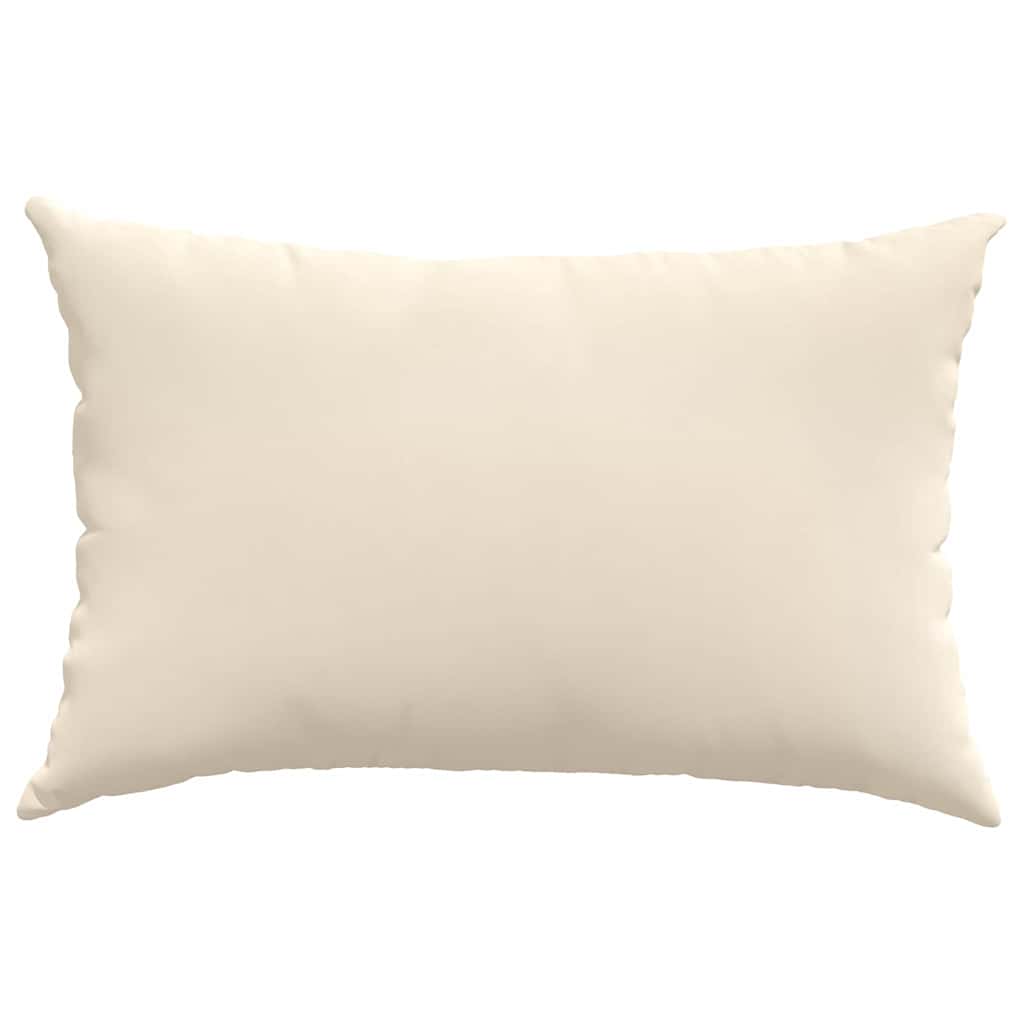 Jastučići za sofu 2 pcs Bež 60 x 40 cm tkanina