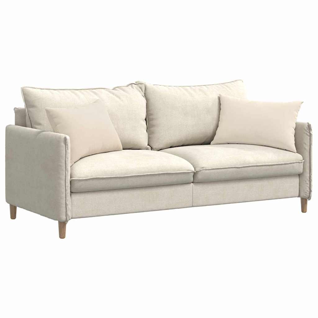 Jastučići za sofu 2 pcs Bež 60 x 40 cm tkanina