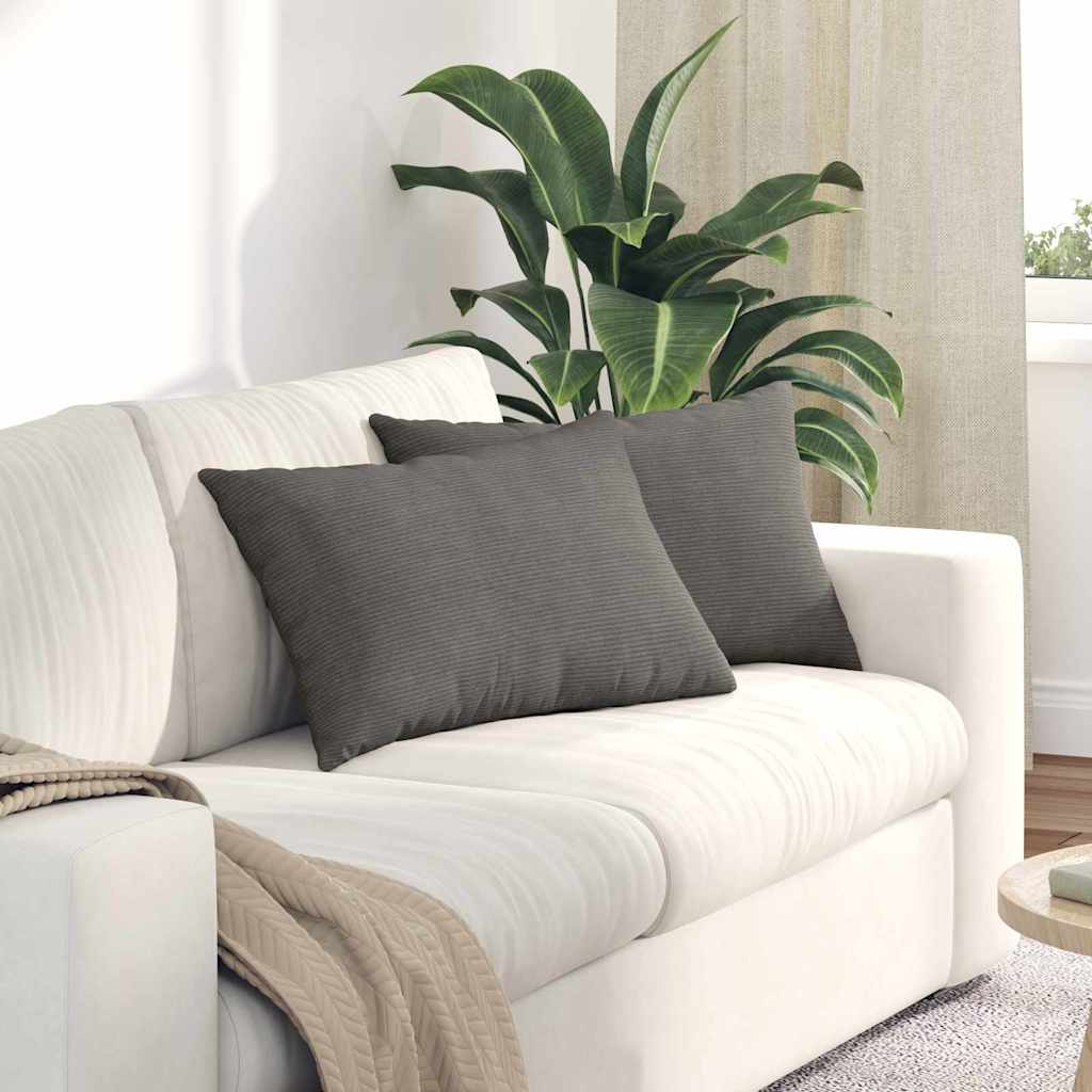 Jastučići za sofu 2 pcs Svijetlo siva 60 x 40 cm