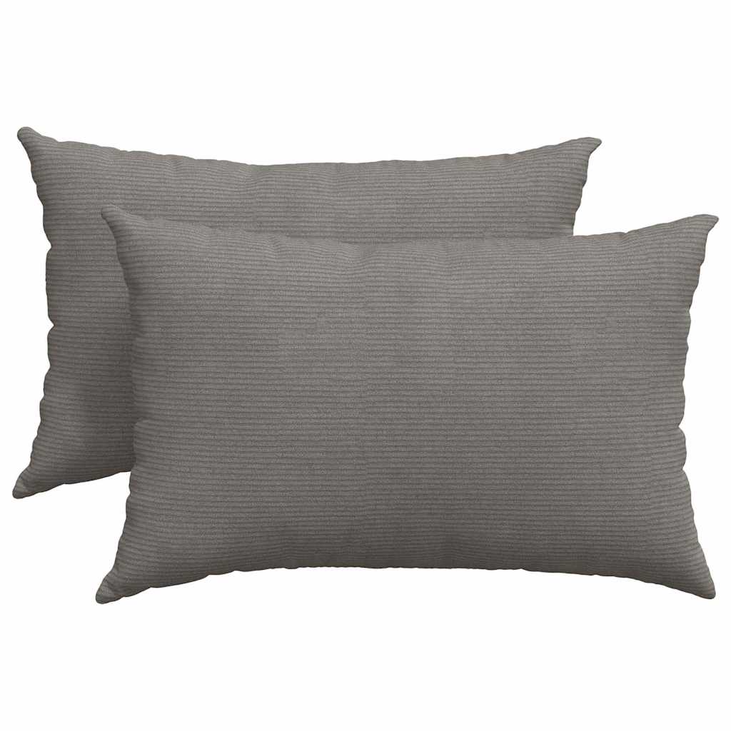 Jastučići za sofu 2 pcs Svijetlo siva 60 x 40 cm