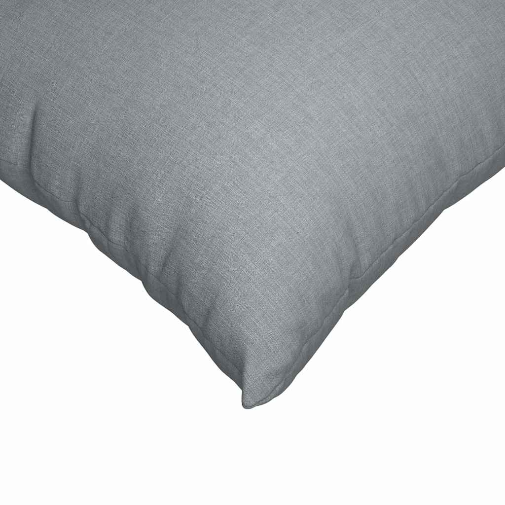 Jastučići za sofu 2 pcs Svijetlo siva 80 x 40 cm tkanina