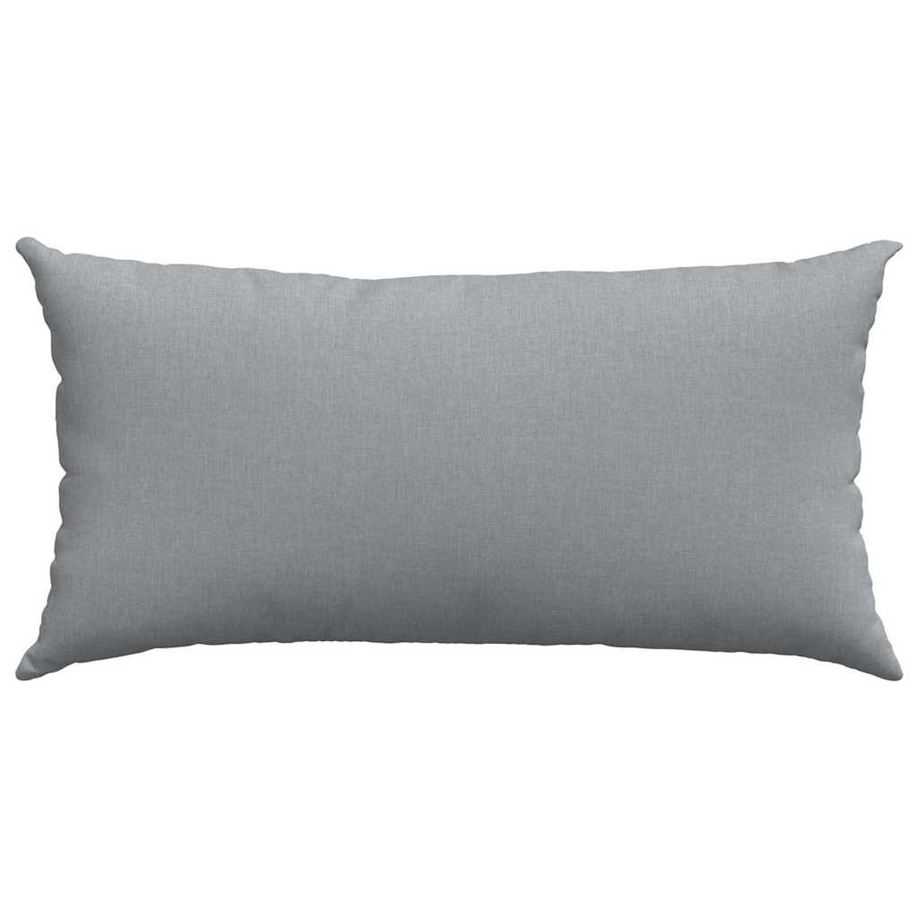 Jastučići za sofu 2 pcs Svijetlo siva 80 x 40 cm tkanina
