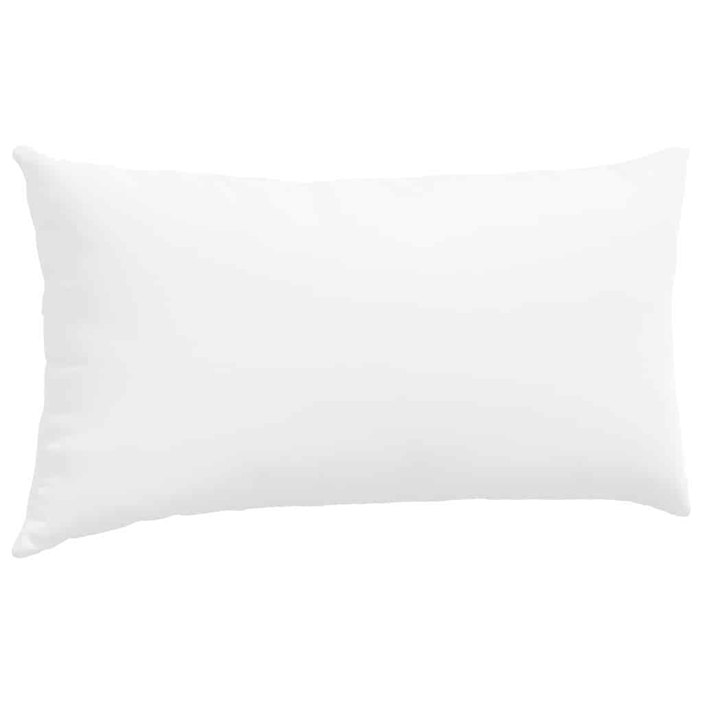 Jastučići za sofu 2 pcs Bijelo 80 x 40 cm tkanina