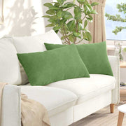 Jastučići za sofu 2 pcs Svijetlo zelena 80 x 40 cm