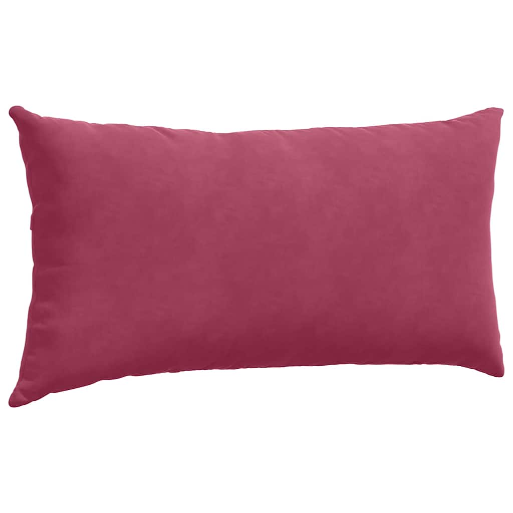 Jastučići za sofu 2 pcs Vinska crvena 80 x 40 cm