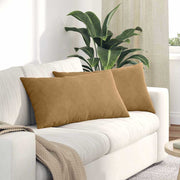 Jastučići za sofu 2 pcs Smeđa 80 x 40 cm Kordura tekstil