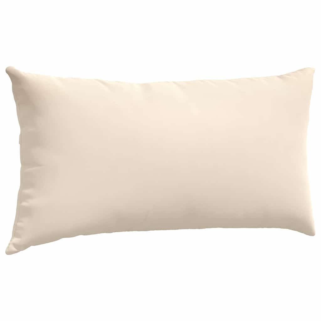 Jastučići za sofu 2 pcs Bež 80 x 40 cm tkanina