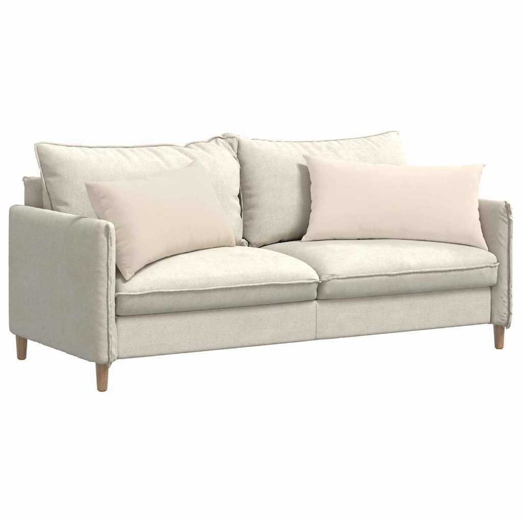 Jastučići za sofu 2 pcs Bež 80 x 40 cm tkanina